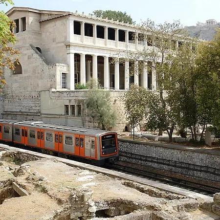 Pale Coloured In Historic Centre * Athens
